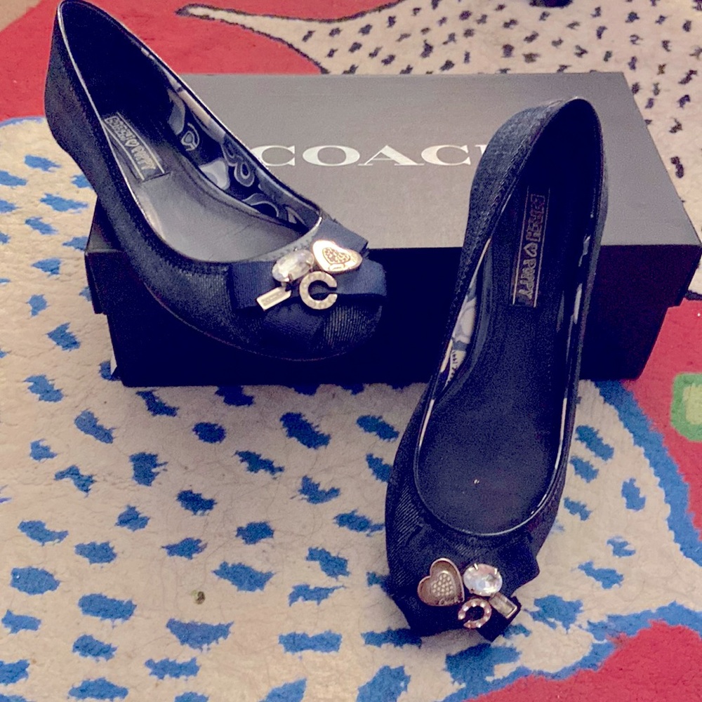 Coach ballerina flats